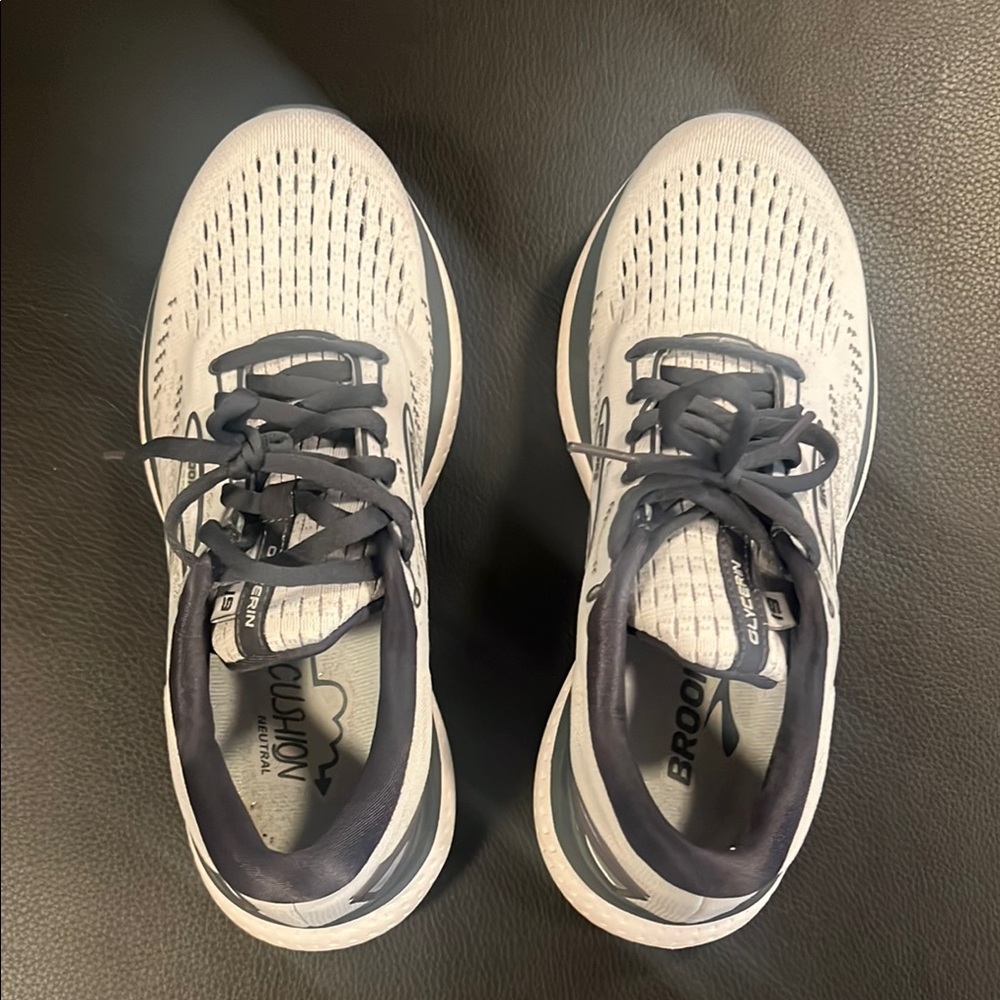 Brooks Gray/Blue Running Shoes